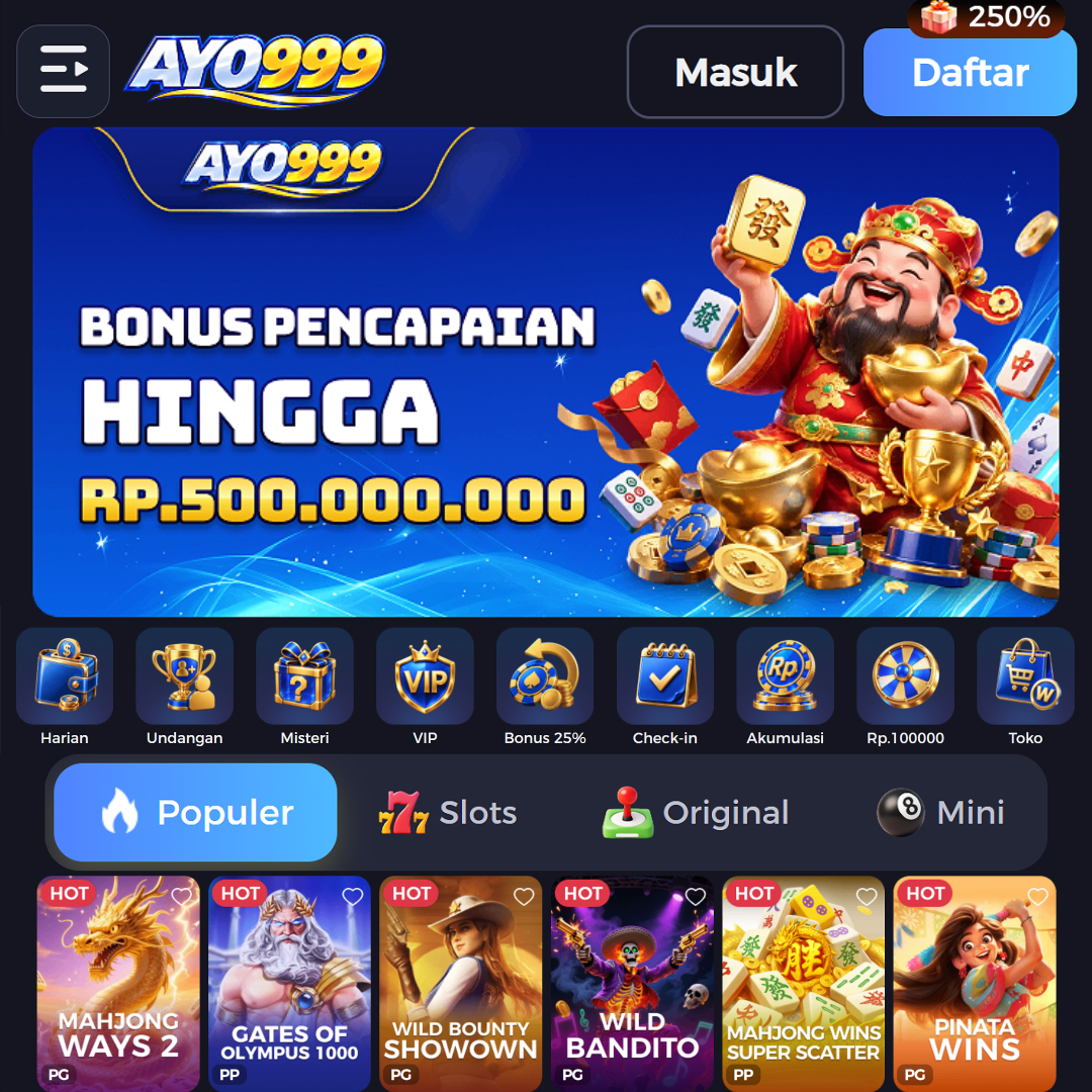 AYO999 - Situs Resmi ayo999 Download & Daftar Terbaru